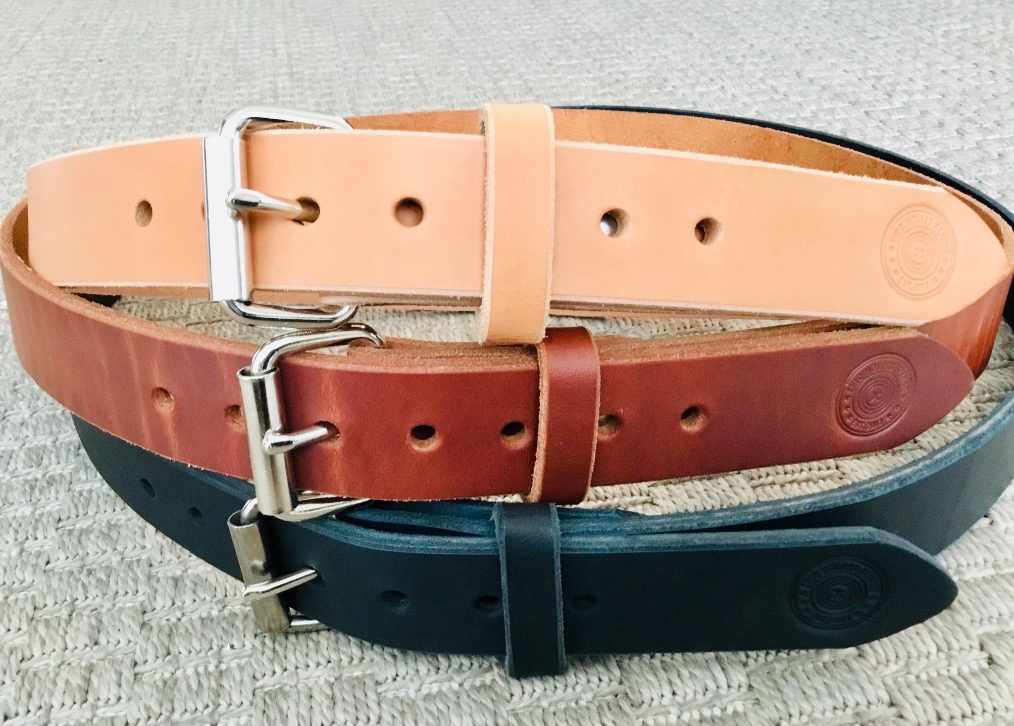 Hollis Heavy Duty Leather Work Gun Belt Eric Hollis Slings