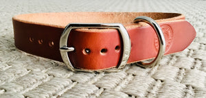Hollis Leather Dog Collar